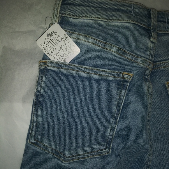 🆕We the Free | High Rise Frayed Hem Stretch Skinny Jeans Womens Size 25 - Picture 6 of 13
